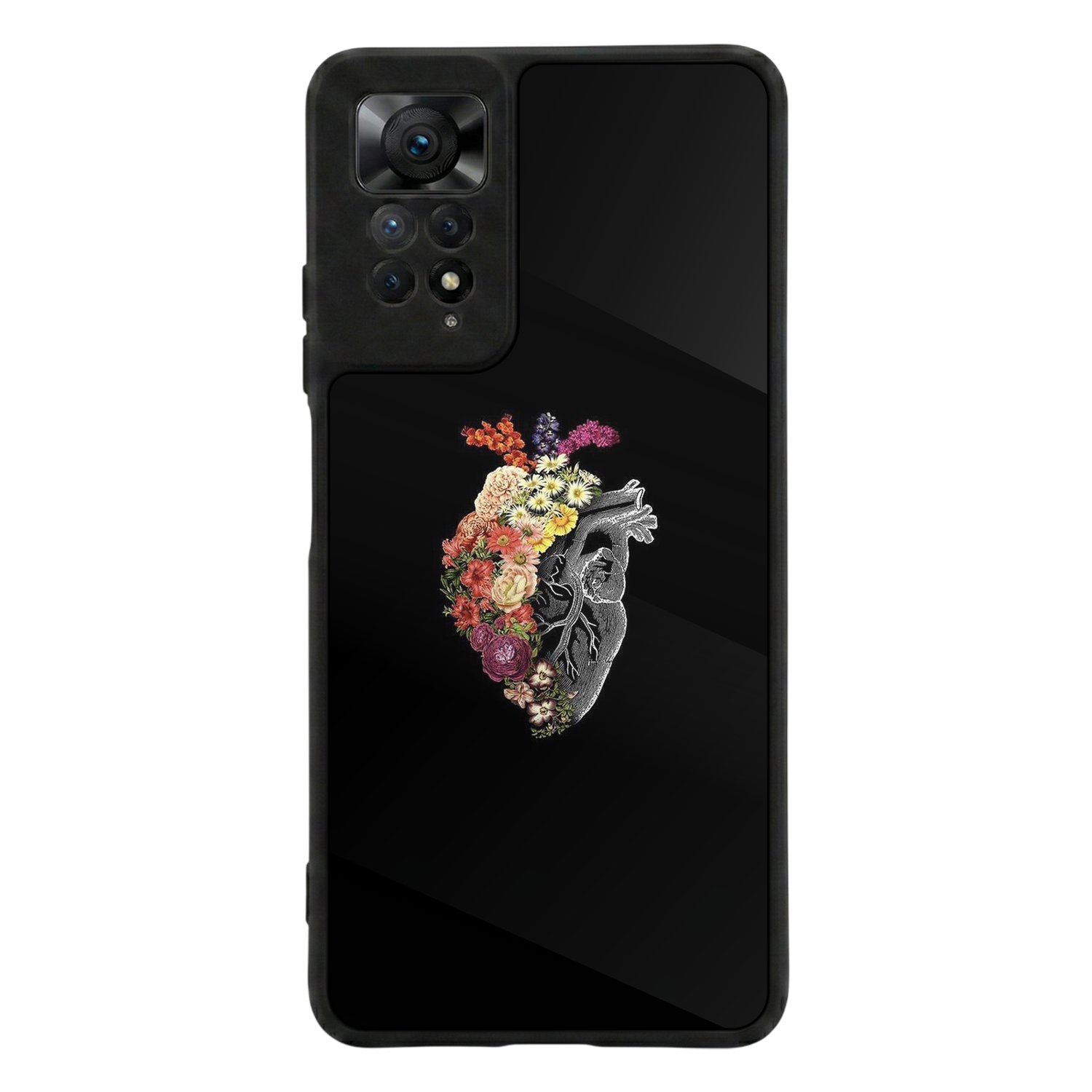Xiaomi Redmi Note 11 Pro Uyumlu Kalp Love Tasarımlı Glossy Premium Kılıf