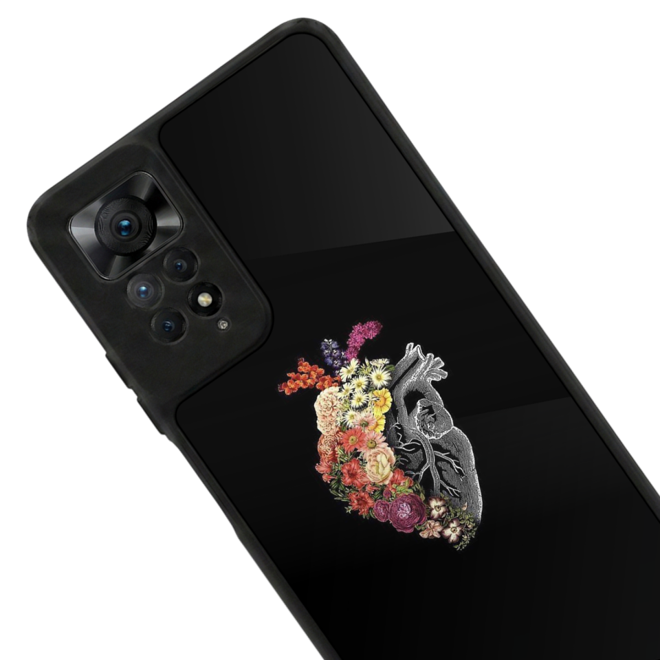 Xiaomi Redmi Note 11 Pro Uyumlu Kalp Love Tasarımlı Glossy Premium Kılıf