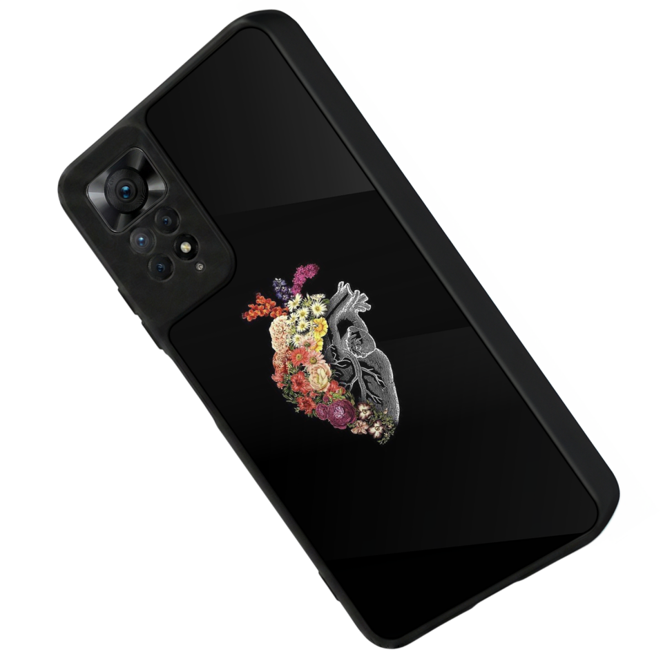 Xiaomi Redmi Note 11 Pro Uyumlu Kalp Love Tasarımlı Glossy Premium Kılıf