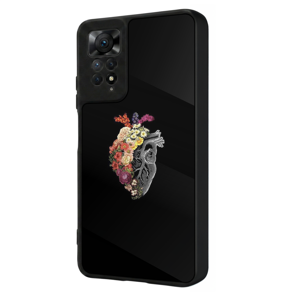 Xiaomi Redmi Note 11 Pro Uyumlu Kalp Love Tasarımlı Glossy Premium Kılıf