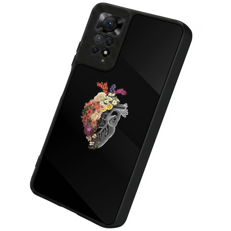 Xiaomi Redmi Note 11 Pro Uyumlu Kalp Love Tasarımlı Glossy Premium Kılıf