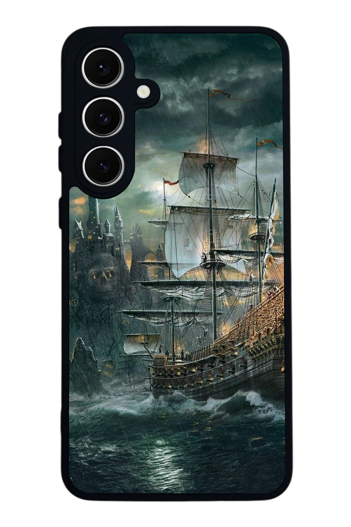 Samsung Galaxy S24 FE Uyumlu Korsan Tasarımlı Glossy Premium Kılıf