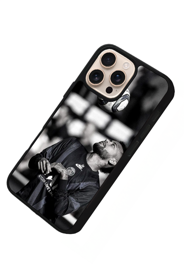 iPhone 16 Pro Max Uyumlu Neymar Tasarımlı Glossy Premium Kılıf