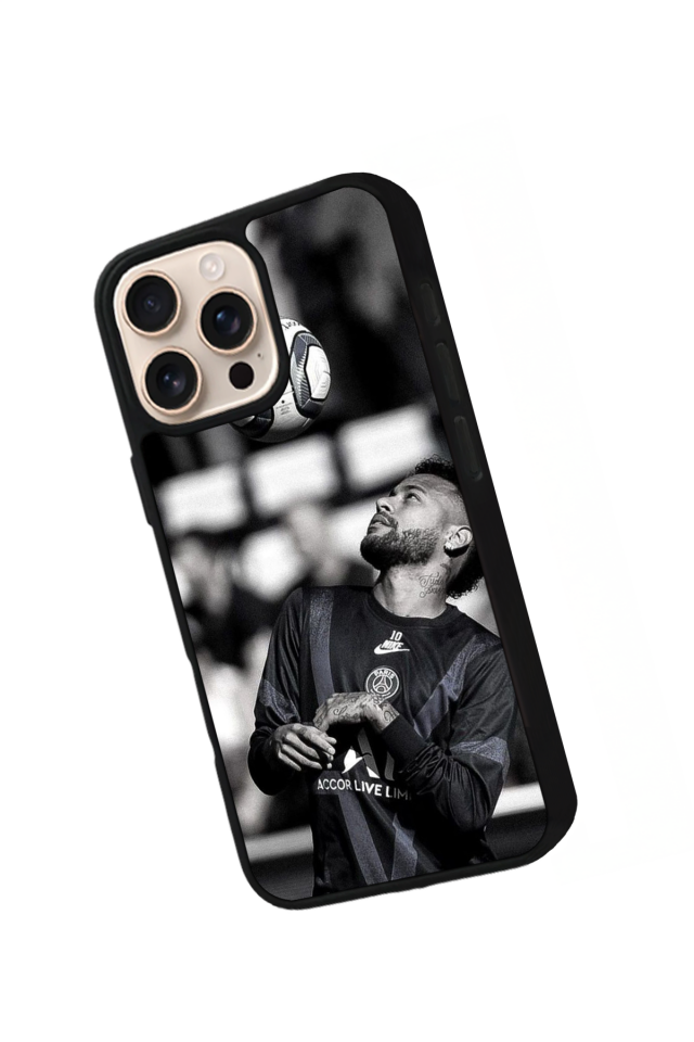 iPhone 16 Pro Max Uyumlu Neymar Tasarımlı Glossy Premium Kılıf