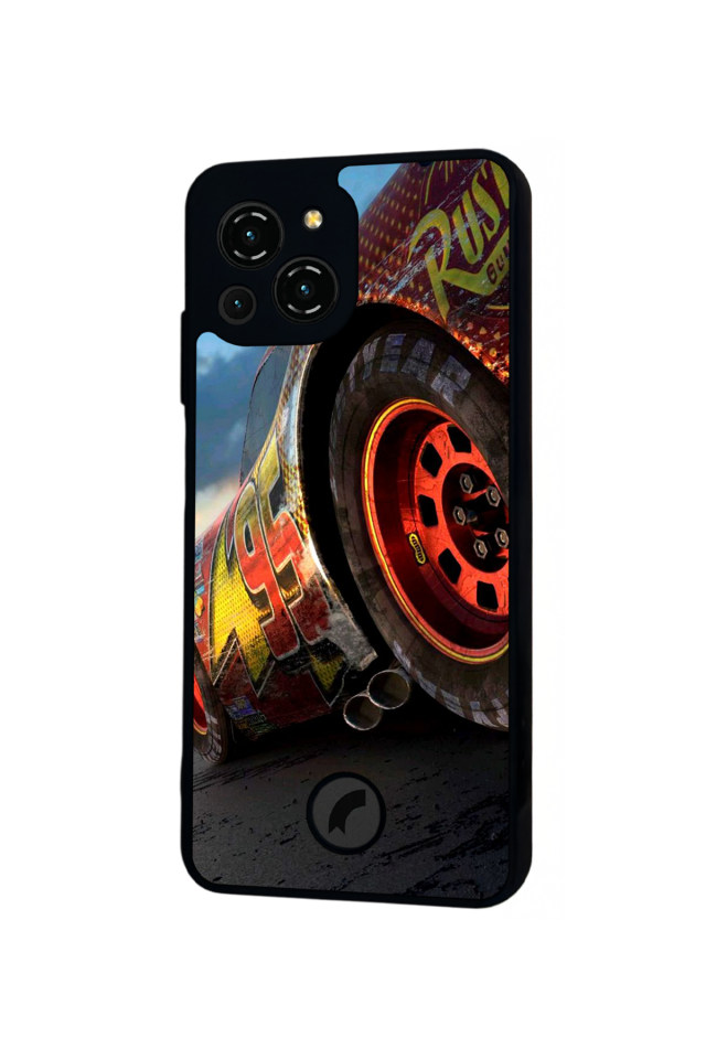 Reeder S23 Pro Max Uyumlu Simsek McQueen Tasarımlı Glossy Premium Kılıf