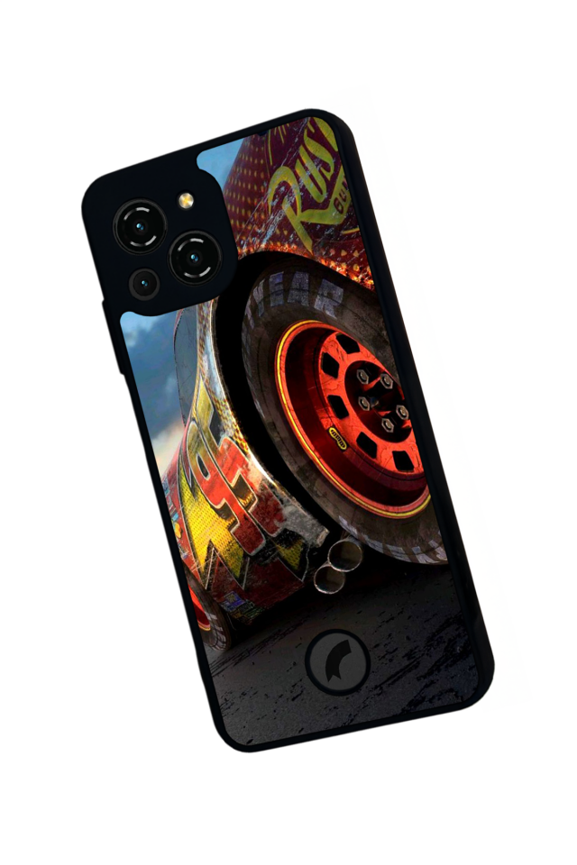 Reeder S23 Pro Max Uyumlu Simsek McQueen Tasarımlı Glossy Premium Kılıf