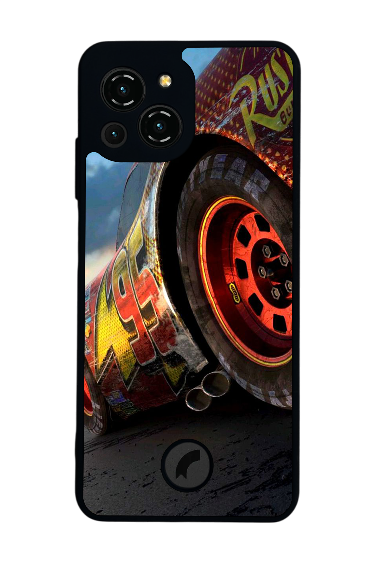 Reeder S23 Pro Max Uyumlu Simsek McQueen Tasarımlı Glossy Premium Kılıf