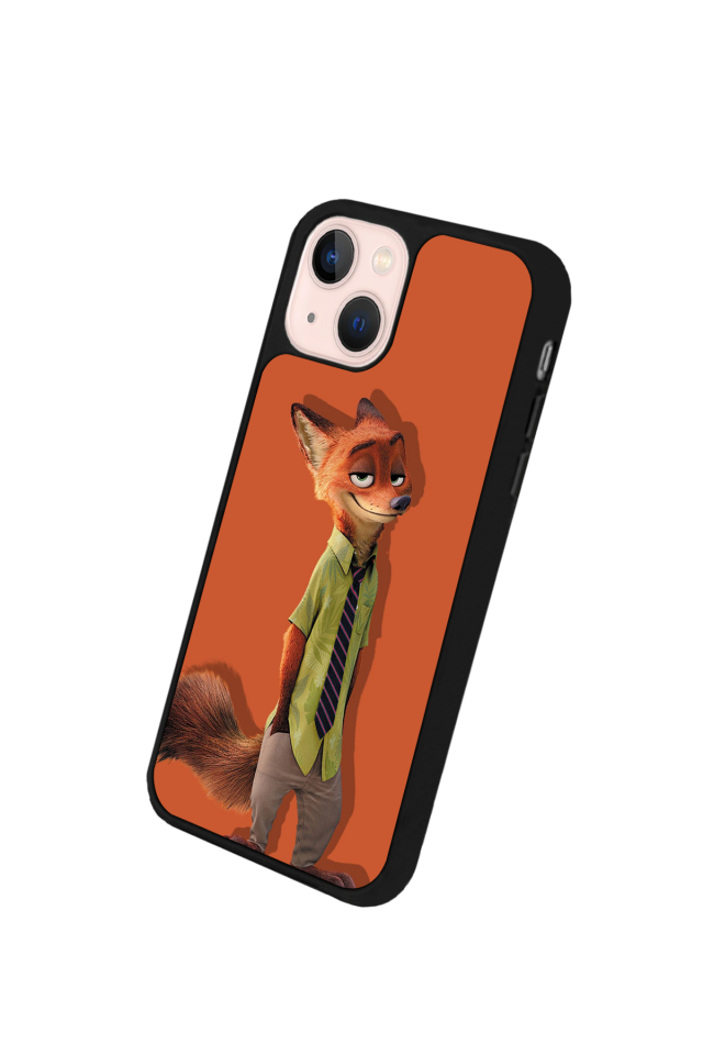 iPhone 15 Uyumlu Zootropolis Tasarımlı Glossy Premium Kılıf
