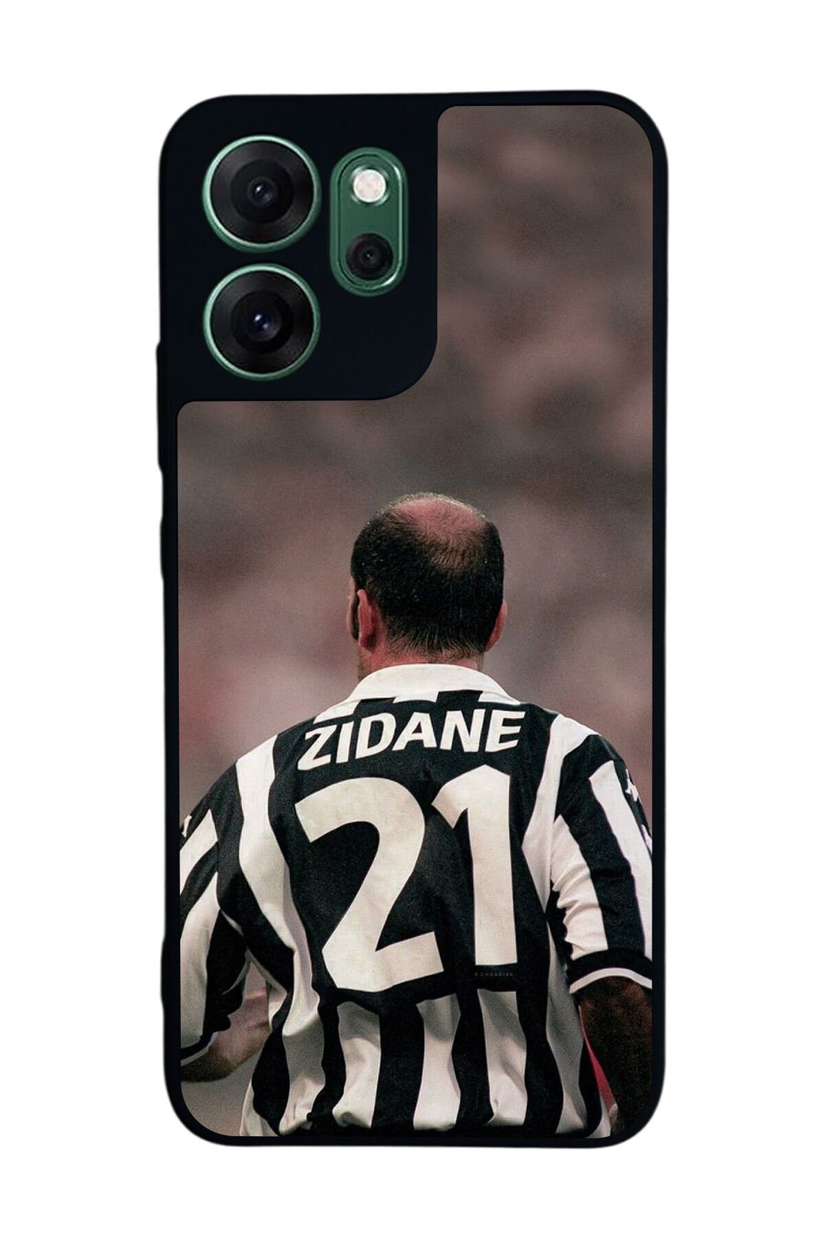 Oppo Reno 14F Uyumlu Zidane Tasarımlı Glossy Premium Kılıf