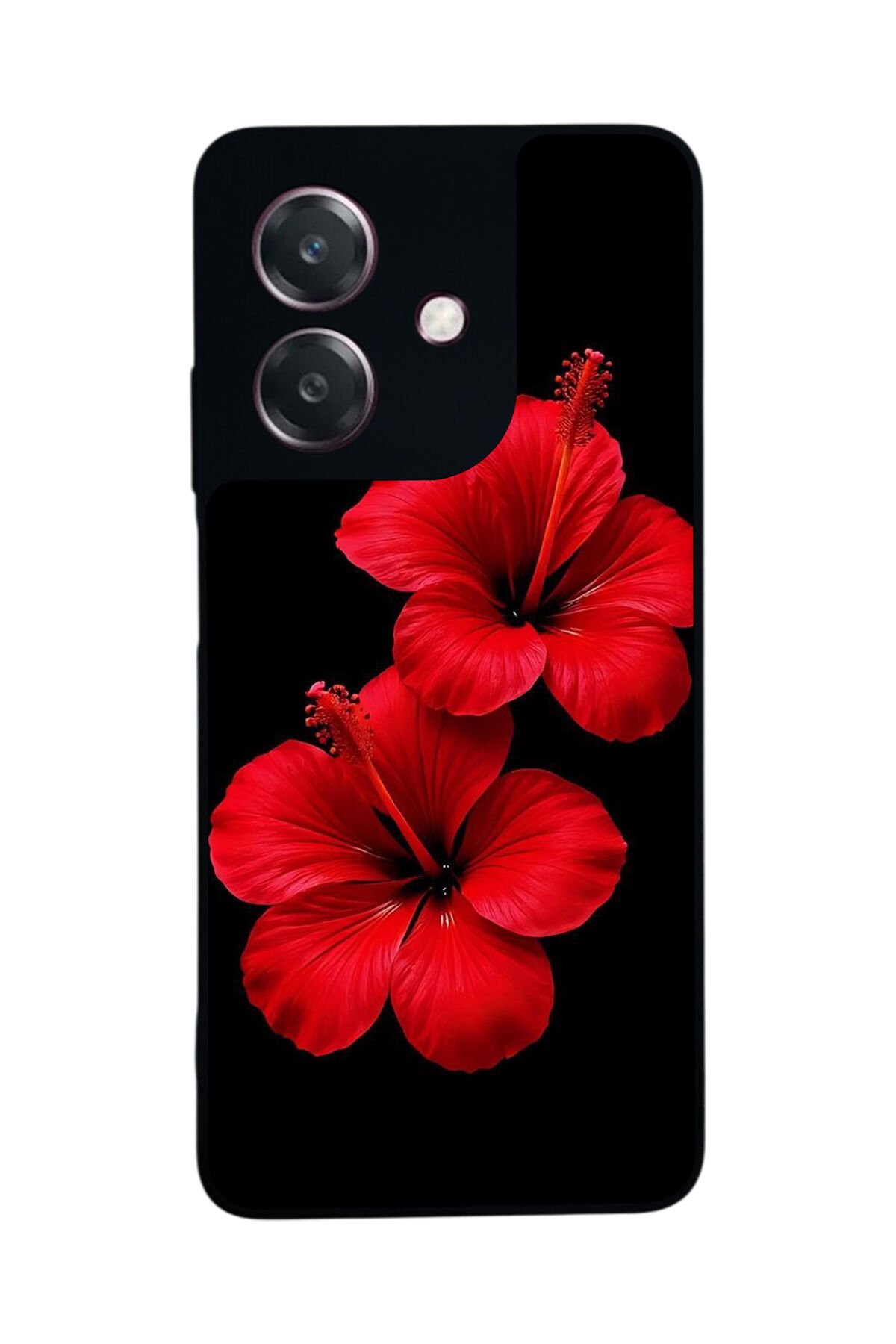 Oppo A3 5G Uyumlu Cicek Tasarımlı Glossy Premium Kılıf