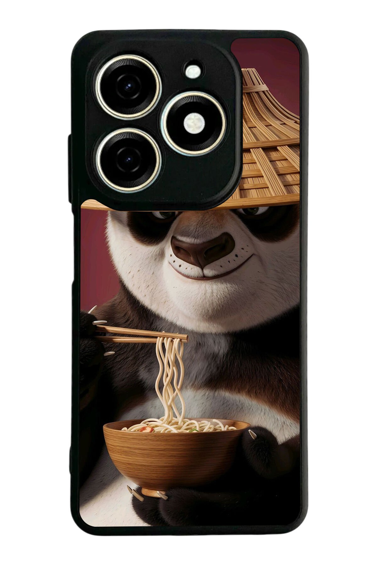 Tecno Spark 20/20C Uyumlu Kung Fu Panda Tasarımlı Glossy Premium Kılıf