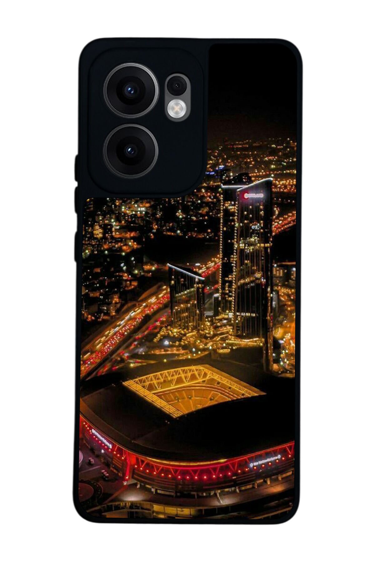Oppo Reno 13F Uyumlu Aslan Tasarımlı Glossy Premium Kılıf