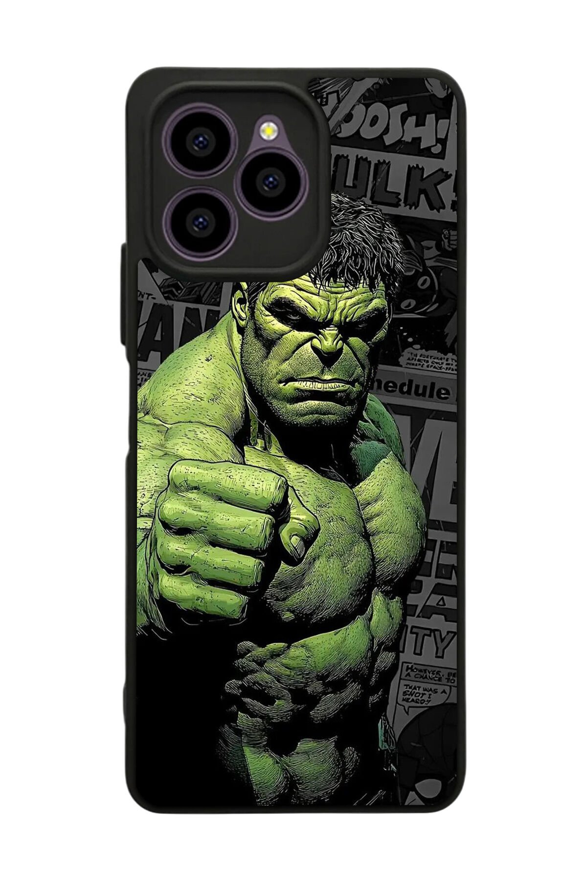 Omix X6 Uyumlu Hulk Tasarımlı Glossy Premium Kılıf
