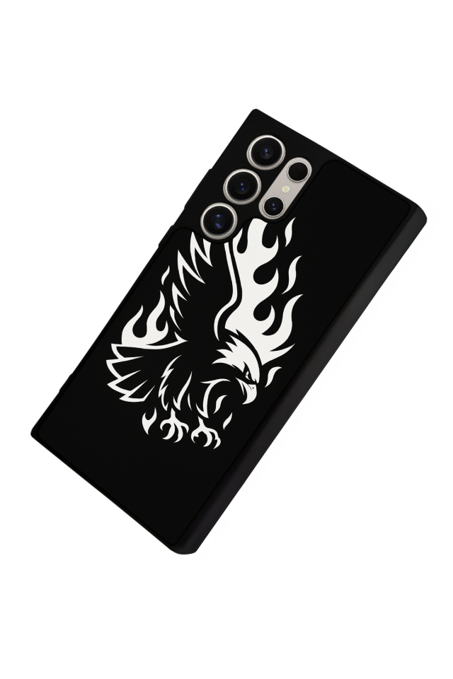 Samsung Galaxy S24 Ultra Uyumlu Besiktas Tasarımlı Glossy Premium Kılıf