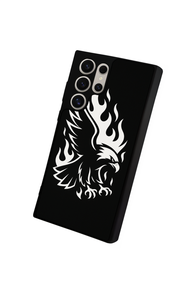 Samsung Galaxy S24 Ultra Uyumlu Besiktas Tasarımlı Glossy Premium Kılıf