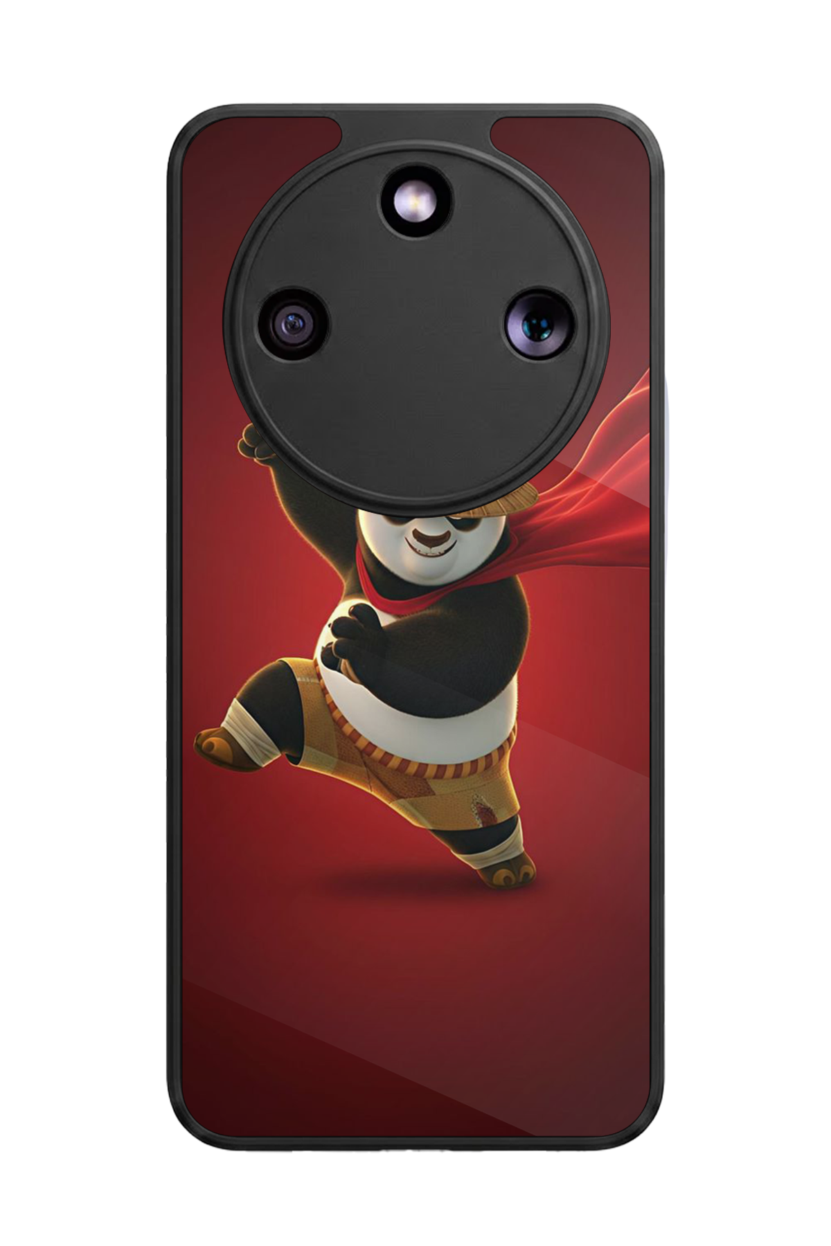 Honor Magic 8 Lite Uyumlu Kung Fu Panda Tasarımlı Glossy Premium Kılıf