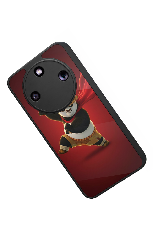 Honor Magic 8 Lite Uyumlu Kung Fu Panda Tasarımlı Glossy Premium Kılıf