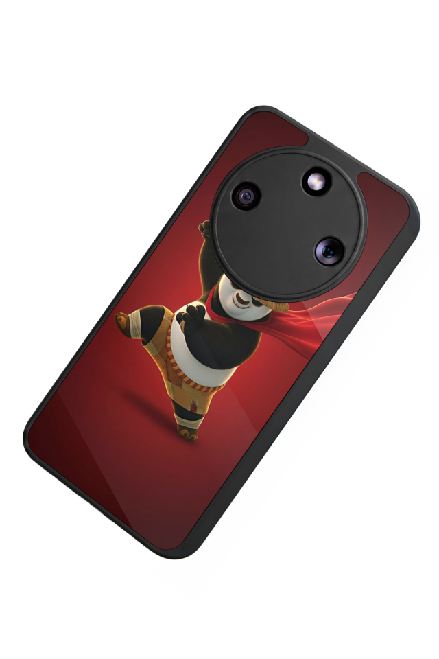 Honor Magic 8 Lite Uyumlu Kung Fu Panda Tasarımlı Glossy Premium Kılıf