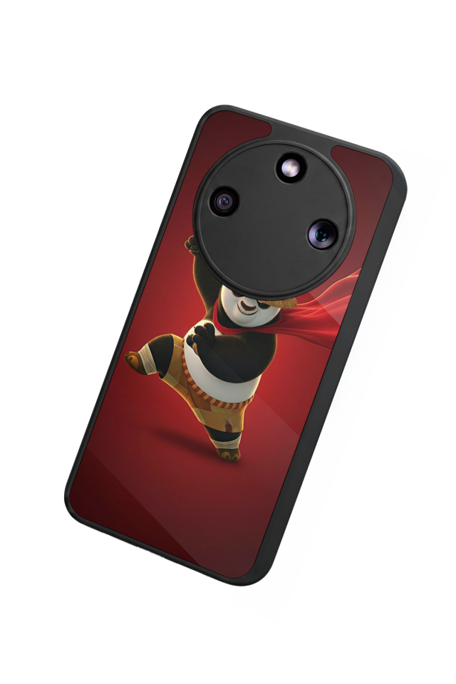 Honor Magic 8 Lite Uyumlu Kung Fu Panda Tasarımlı Glossy Premium Kılıf