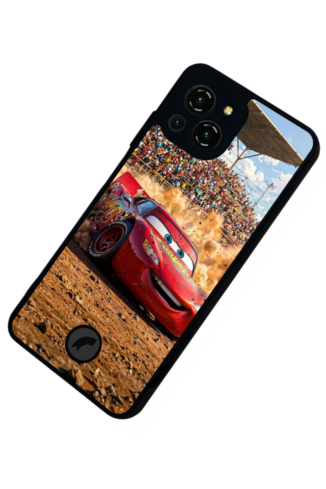 Reeder S23 Pro Max Uyumlu Simsek McQueen Tasarımlı Glossy Premium Kılıf