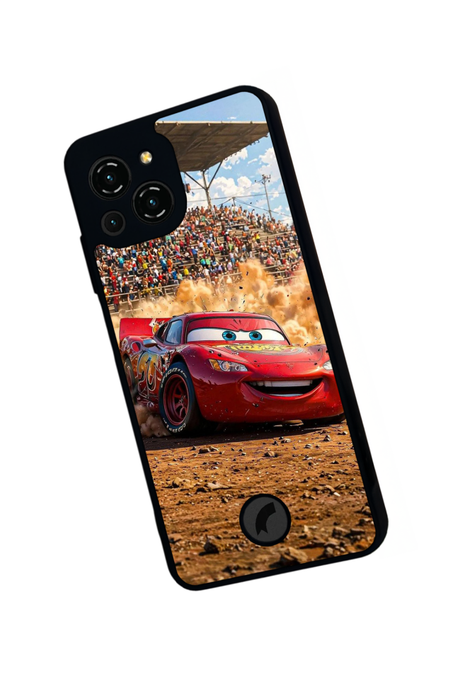 Reeder S23 Pro Max Uyumlu Simsek McQueen Tasarımlı Glossy Premium Kılıf