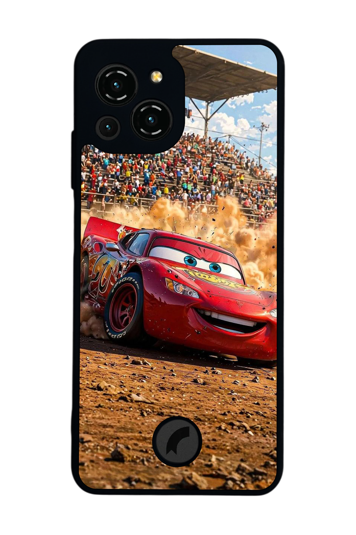 Reeder S23 Pro Max Uyumlu Simsek McQueen Tasarımlı Glossy Premium Kılıf