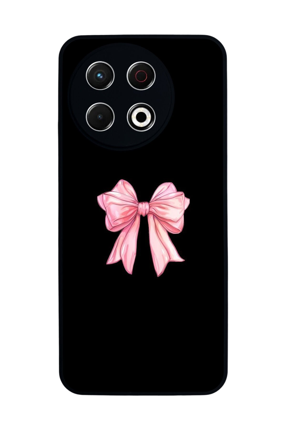 Tecno Spark 30 Pro Uyumlu Kurdele Tasarımlı Glossy Premium Kılıf