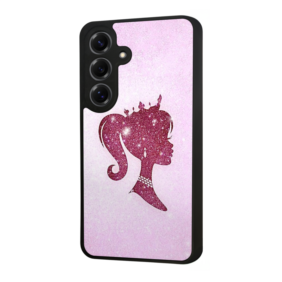 Samsung Galaxy S25 Uyumlu Barbie Tasarımlı Glossy Premium Kılıf