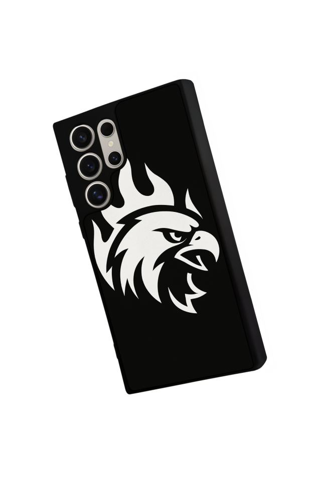 Samsung Galaxy S24 Ultra Uyumlu Besiktas Tasarımlı Glossy Premium Kılıf