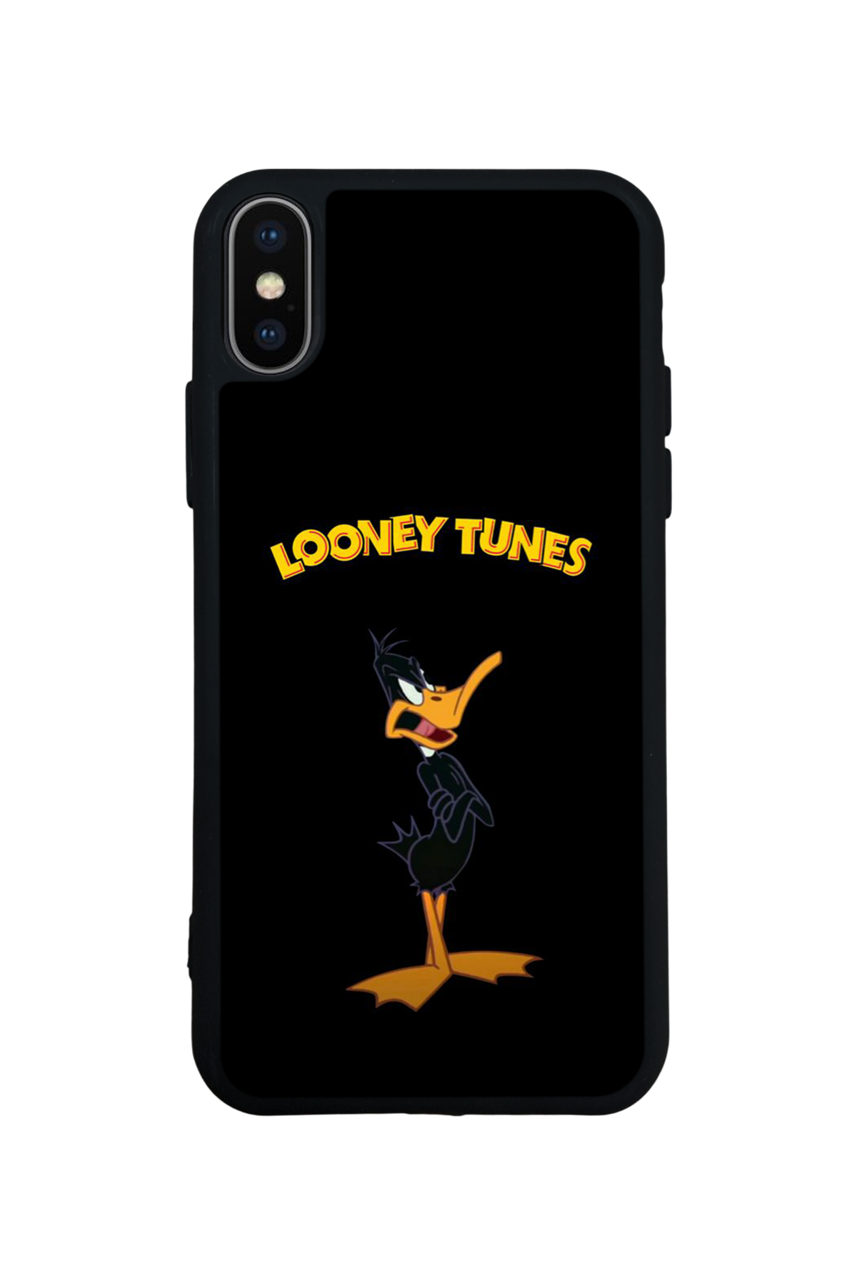 iPhone XS Max Uyumlu Daffy duck Tasarımlı Glossy Premium Kılıf