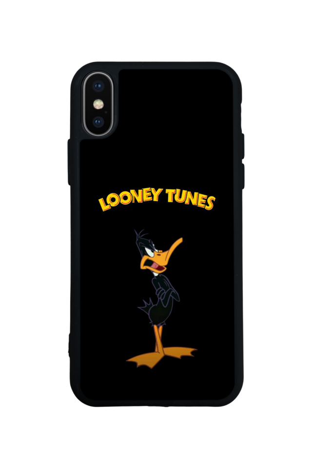 iPhone XS Max Uyumlu Daffy duck Tasarımlı Glossy Premium Kılıf