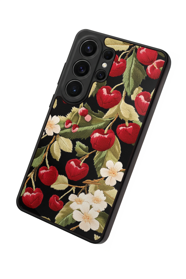 Samsung Galaxy S26 Ultra Uyumlu Floral Tasarımlı Glossy Premium Kılıf