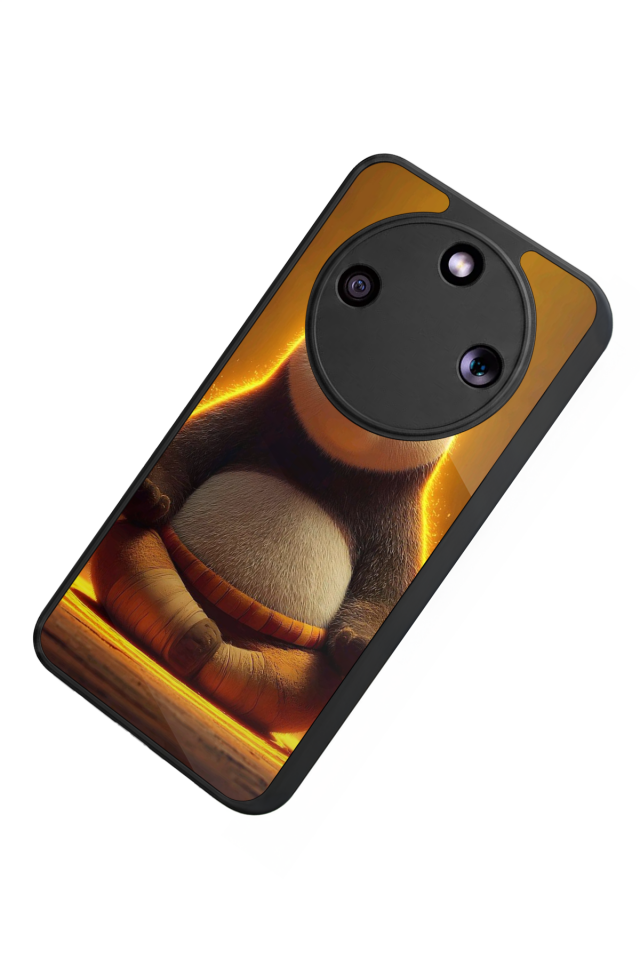 Honor Magic 8 Lite Uyumlu Kung Fu Panda Tasarımlı Glossy Premium Kılıf