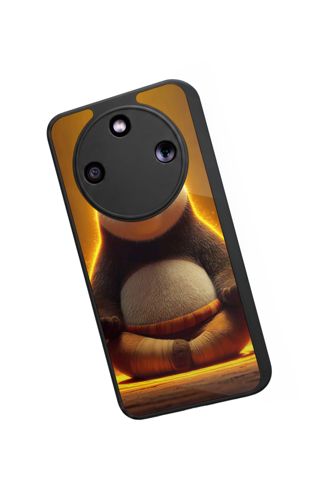 Honor Magic 8 Lite Uyumlu Kung Fu Panda Tasarımlı Glossy Premium Kılıf