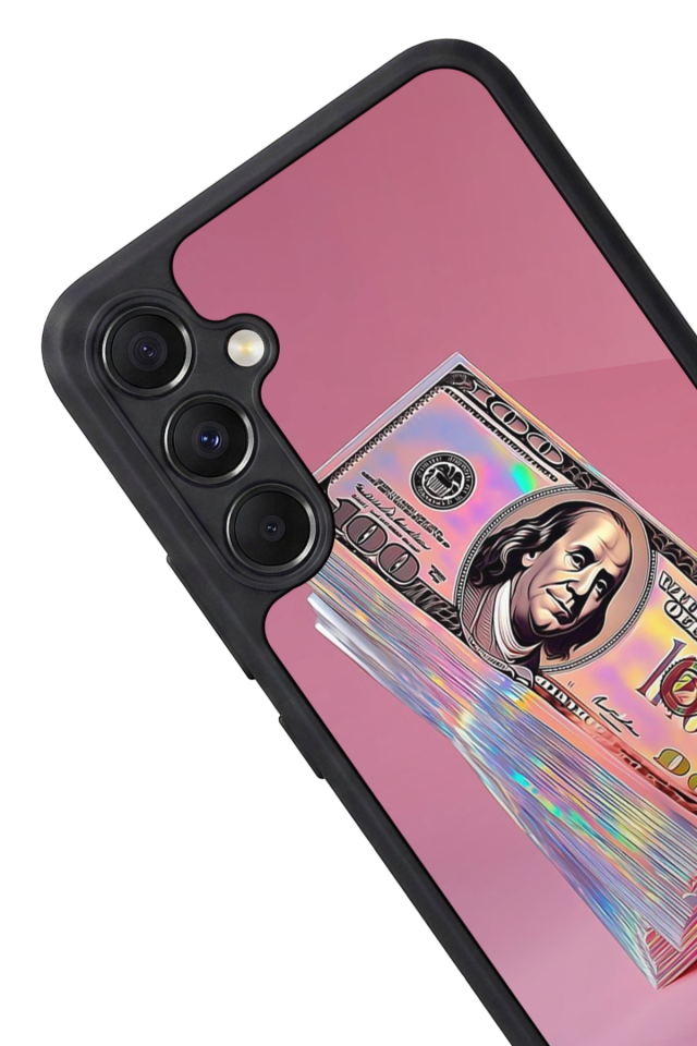 Samsung Galaxy A34 Uyumlu Money Para Tasarımlı Glossy Premium Kılıf