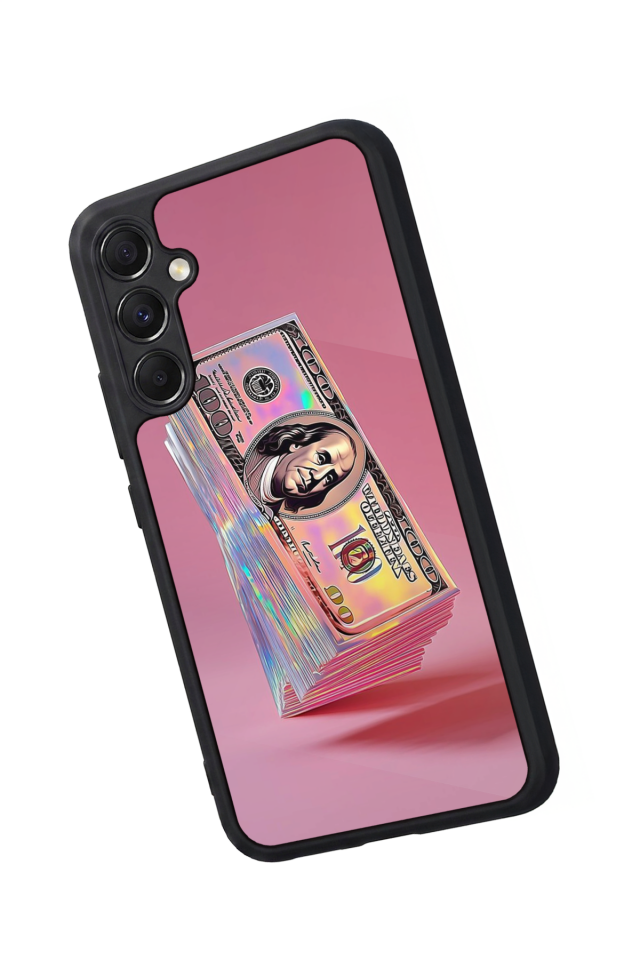 Samsung Galaxy A34 Uyumlu Money Para Tasarımlı Glossy Premium Kılıf