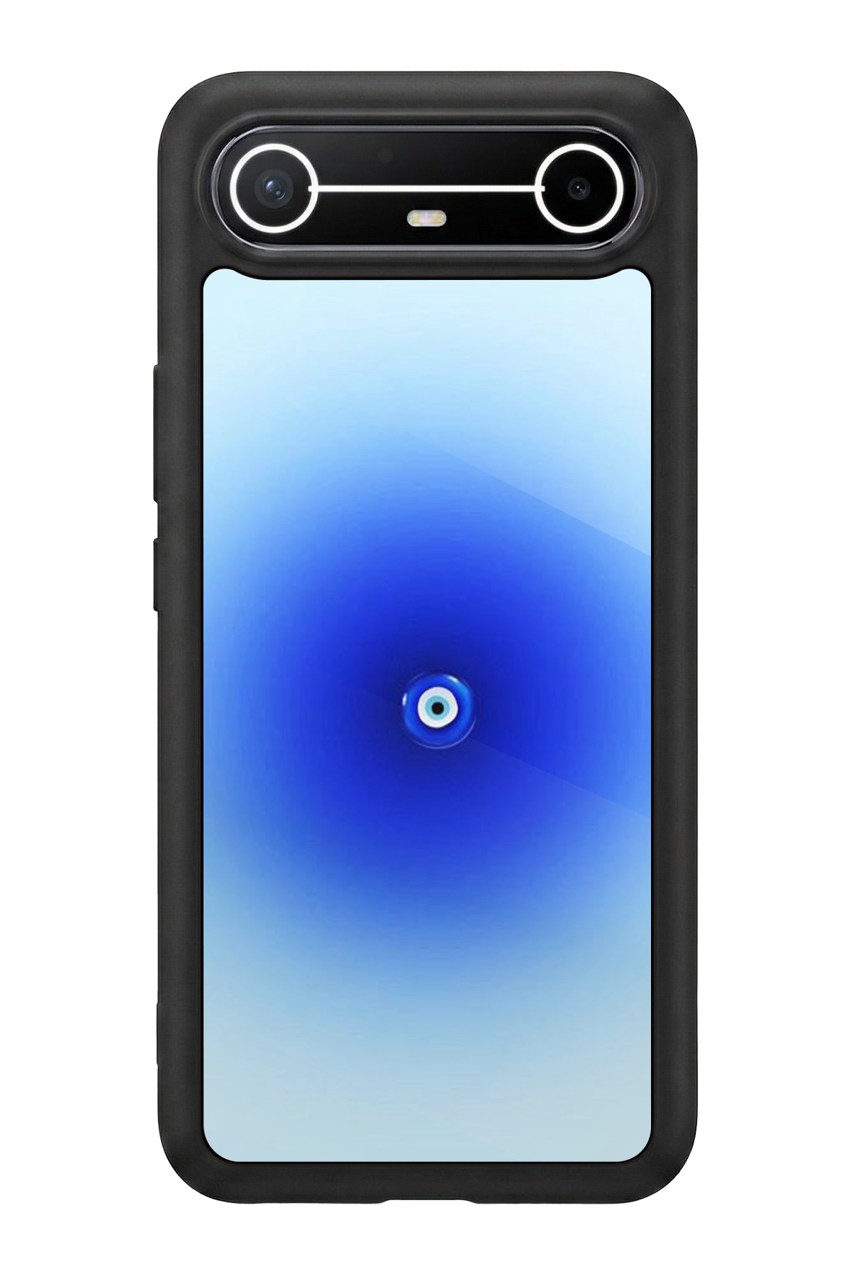 Tecno Spark Slim 5G Uyumlu Nazar Tasarımlı Glossy Premium Kılıf