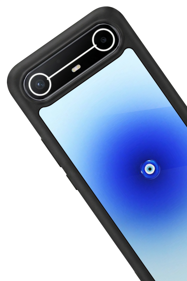 Tecno Spark Slim 5G Uyumlu Nazar Tasarımlı Glossy Premium Kılıf