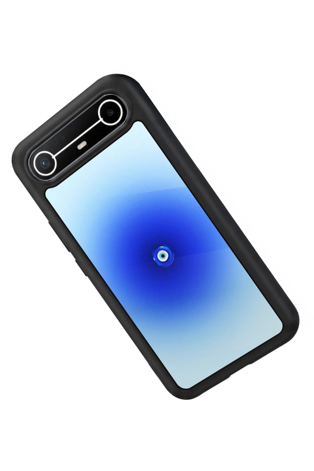 Tecno Spark Slim 5G Uyumlu Nazar Tasarımlı Glossy Premium Kılıf