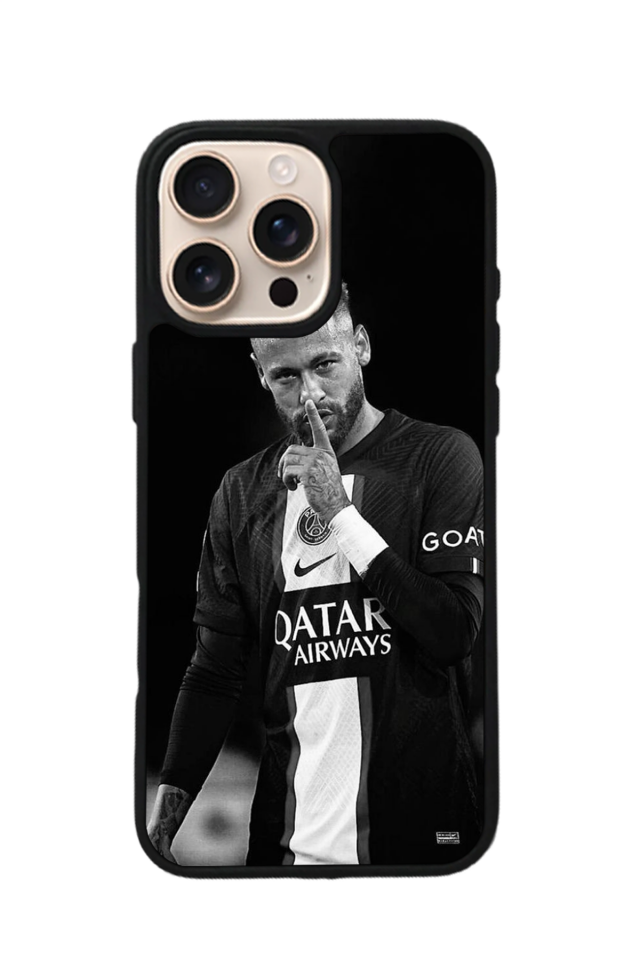 iPhone 16 Pro Max Uyumlu Neymar Tasarımlı Glossy Premium Kılıf