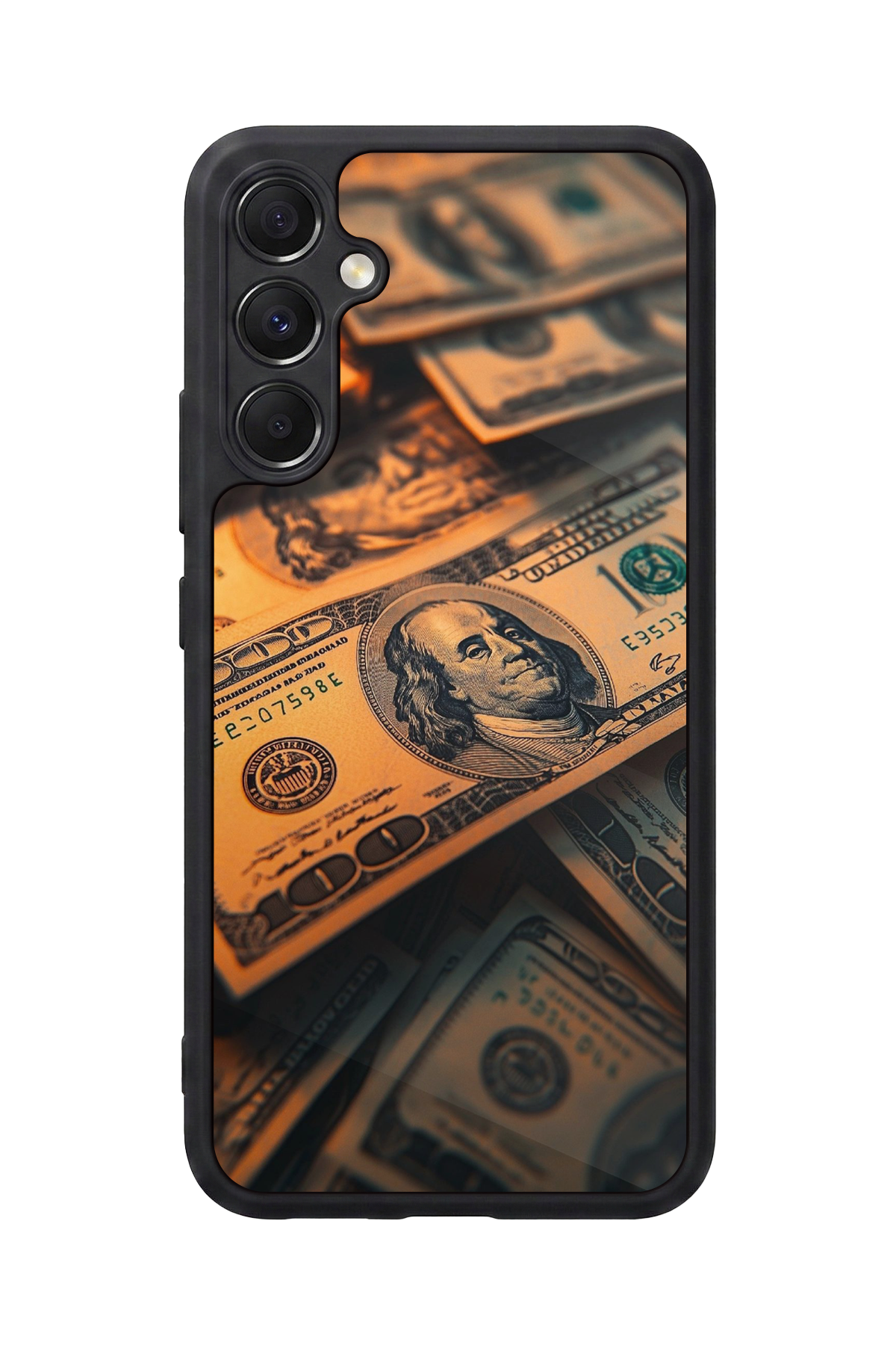Samsung Galaxy M34 Uyumlu Para Tasarımlı Glossy Premium Kılıf