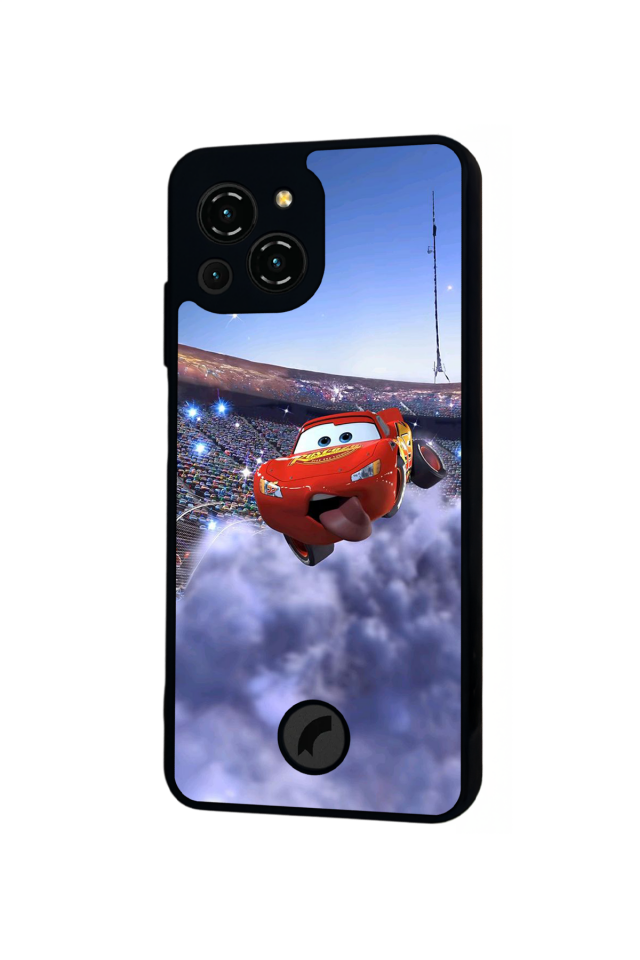 Reeder S23 Pro Max Uyumlu Simsek McQueen Tasarımlı Glossy Premium Kılıf