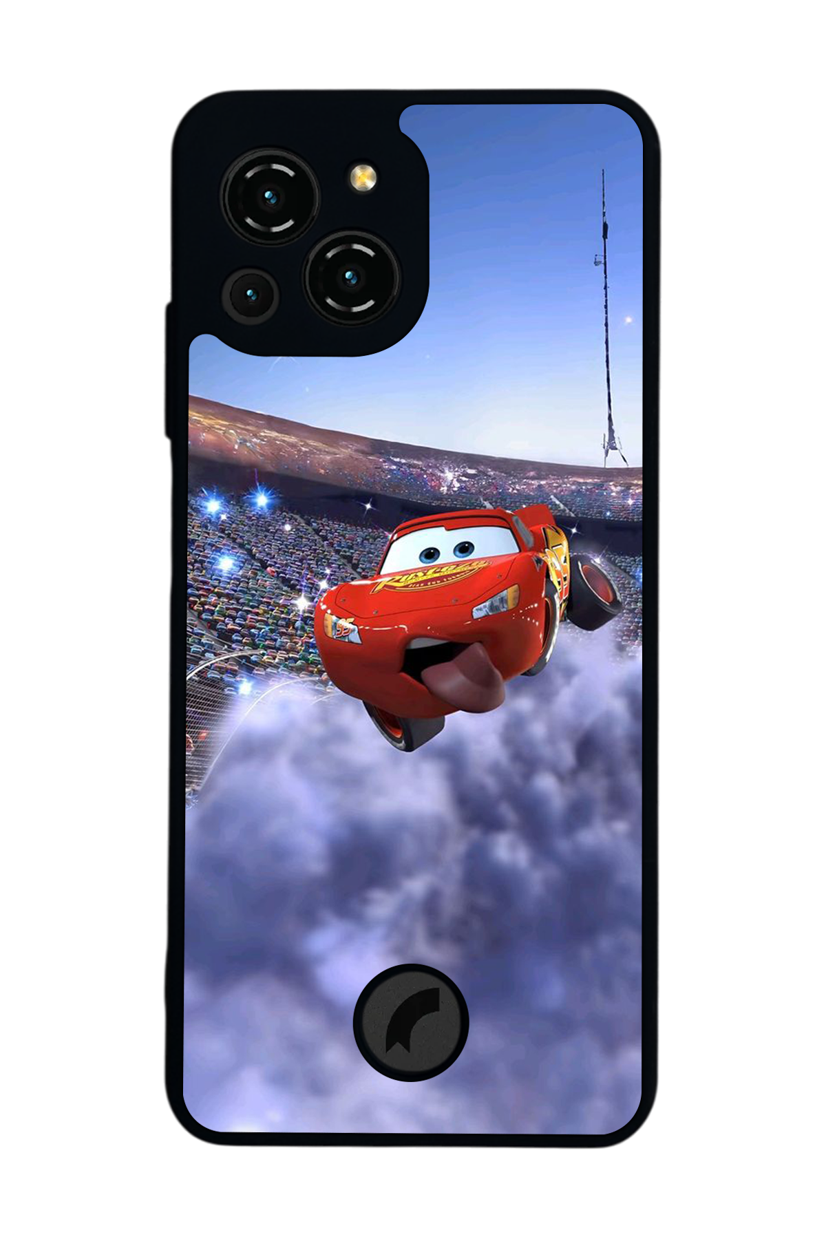 Reeder S23 Pro Max Uyumlu Simsek McQueen Tasarımlı Glossy Premium Kılıf