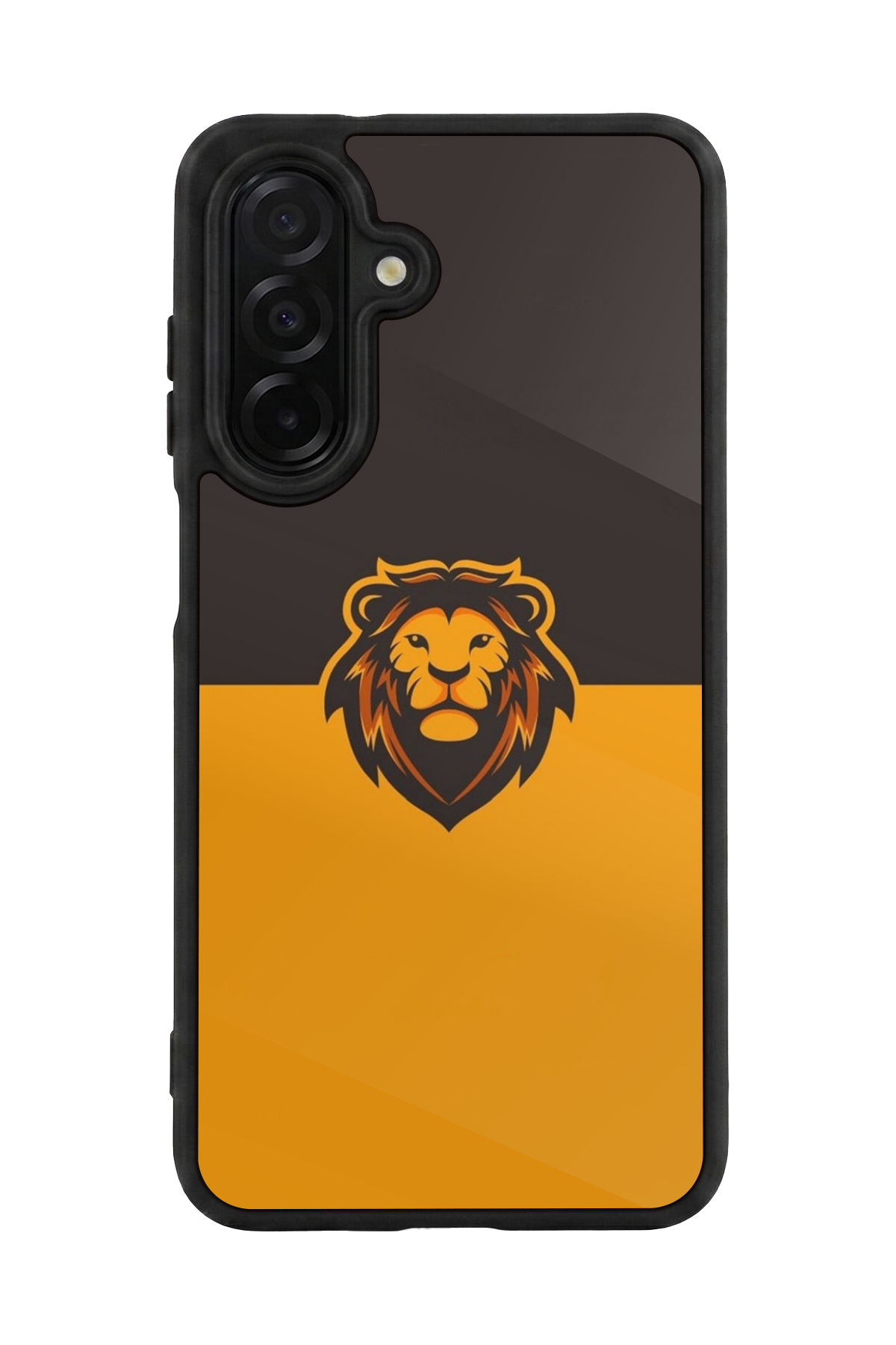 Samsung Galaxy A56 Uyumlu Aslan Tasarımlı Glossy Premium Kılıf