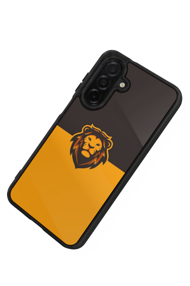 Samsung Galaxy A56 Uyumlu Aslan Tasarımlı Glossy Premium Kılıf