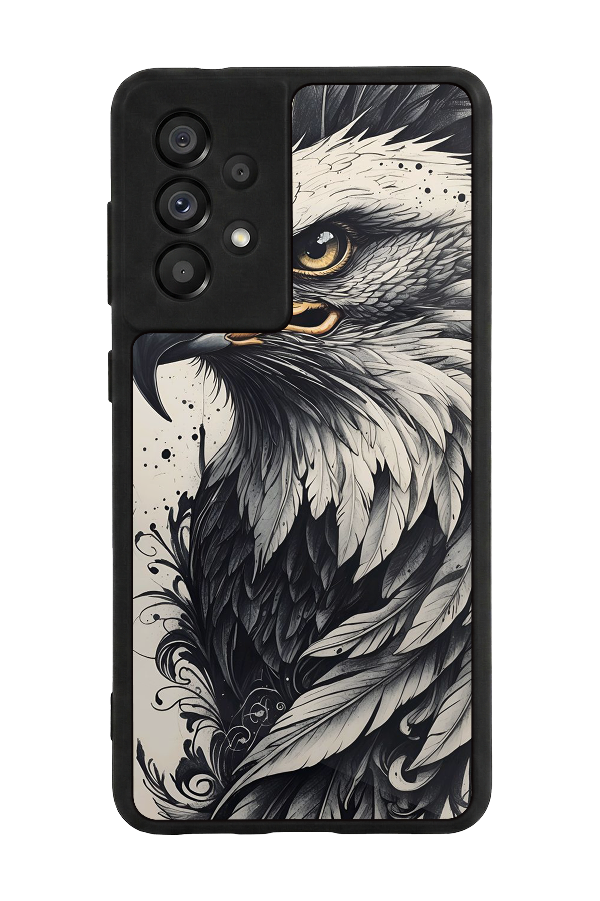 Samsung Galaxy A73 Uyumlu Besiktas Tasarımlı Glossy Premium Kılıf