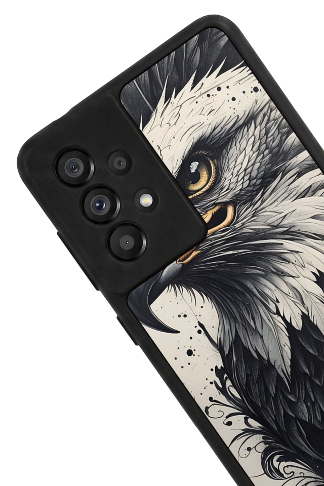 Samsung Galaxy A73 Uyumlu Besiktas Tasarımlı Glossy Premium Kılıf