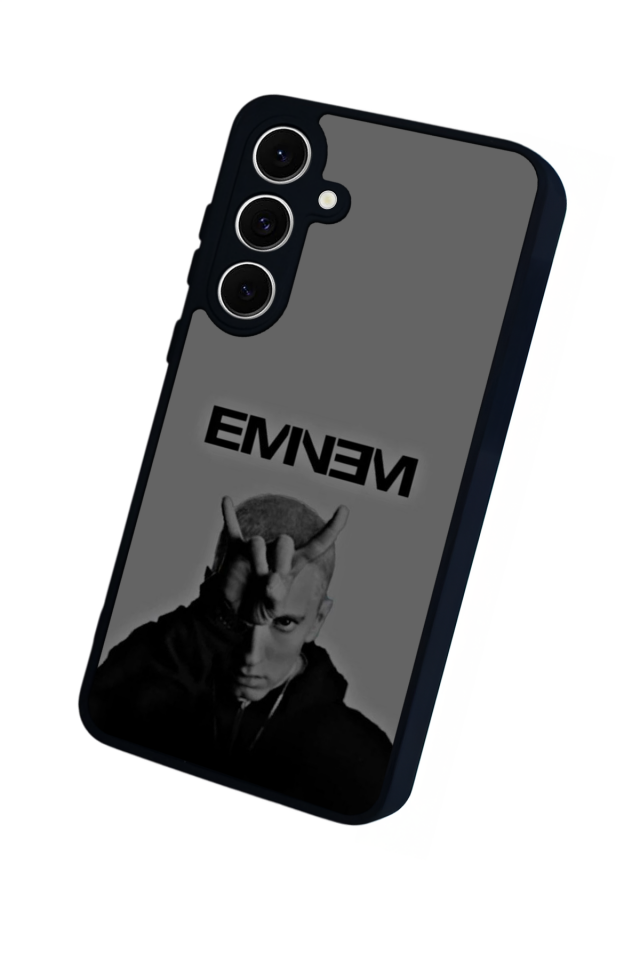 Samsung Galaxy A16 Uyumlu Eminem Tasarımlı Glossy Premium Kılıf