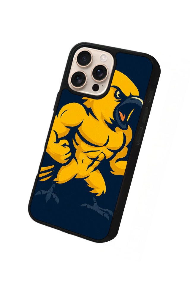 iPhone 16 Pro Max Uyumlu Fenerbahce Tasarımlı Glossy Premium Kılıf