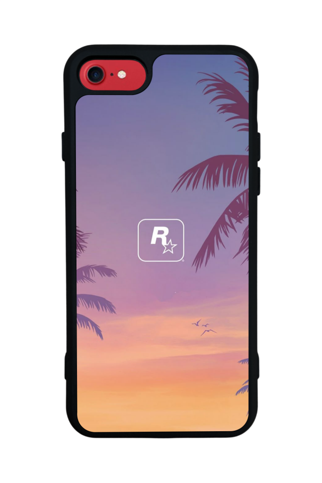 iPhone SE Uyumlu GTA Tasarımlı Glossy Premium Kılıf
